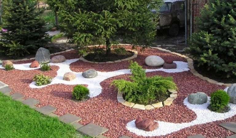 Камень для цветника и клумбы: создаем живописный уголок