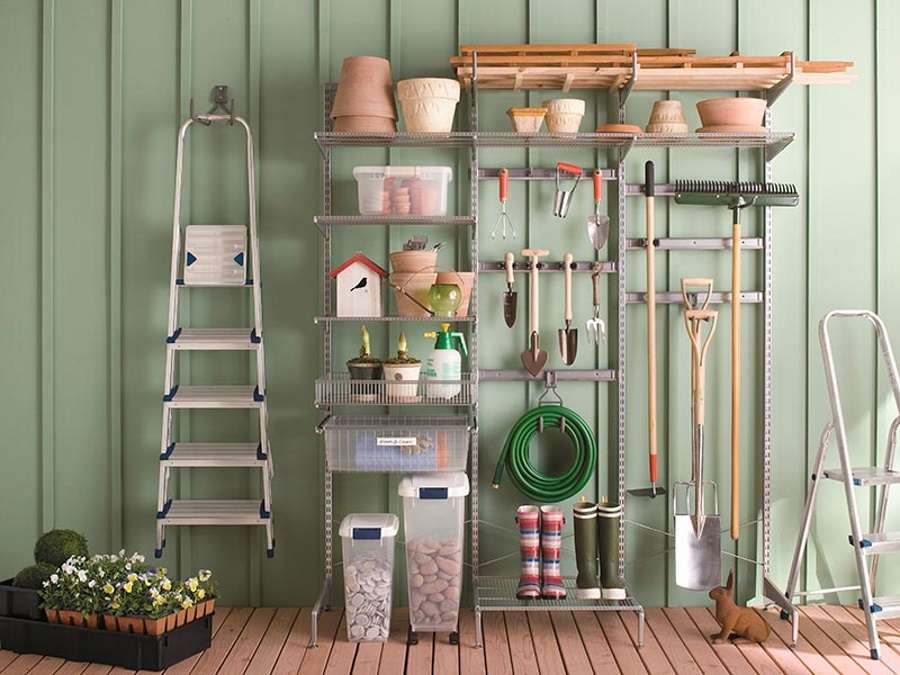 Основные принципы хранения садового инвентаря